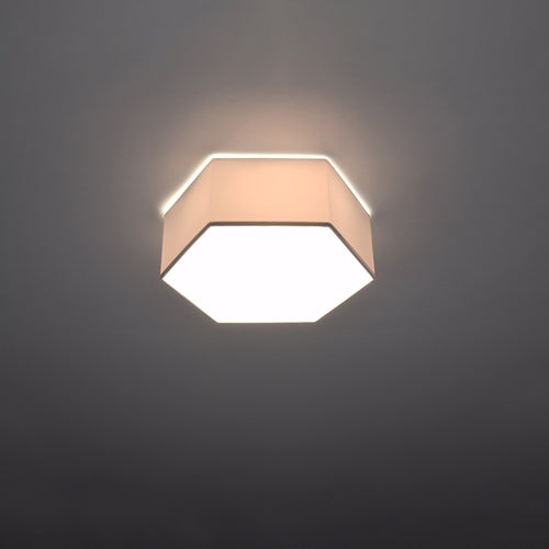 Sollux Lighting Plafondlamp SUNDE 11 wit - 30,5x26,5x11,5cm
