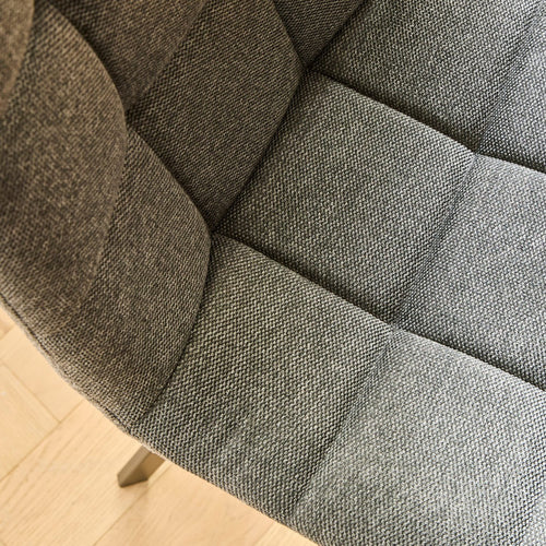 Calicosy - Set van 4 gestoffeerde Eetkamerstoelen - 46x40x87 cm