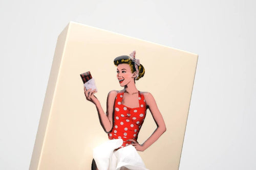 Spextrum Tissue Up Girl - tissuehouder - beige - vtwonen shop