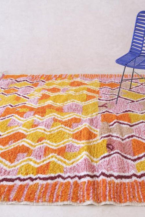 AFK Living vloerkleed Berber - handgemaakt - Wol - 271 x 210 cm - vtwonen shop