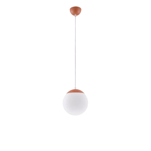 Sollux Lighting Hanglamp UGO 20 rode oker - 20x20x110cm