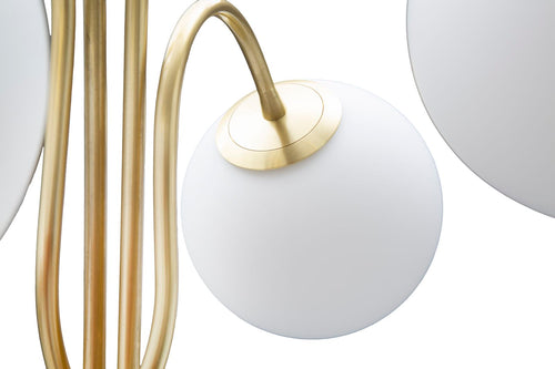 Mauro Ferretti vloerlamp - Ø 54x176 cm - goud