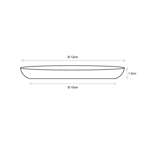 vtwonen Onderzetters - Set van 4 - Goud - Metaal - Ø 12cm - vtwonen shop