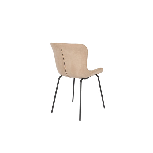 Housecraft Living Junzo Rib Eetkamerstoelen Taupe - Set van 2 - vtwonen shop