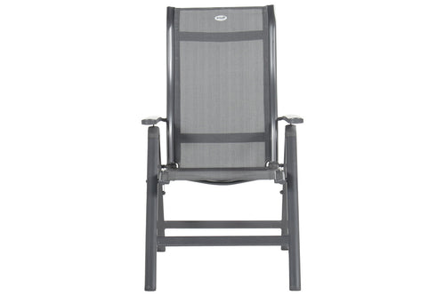 Hartman Tuinstoel Alice - Antraciet Aluminium - Verstelbaar - vtwonen shop