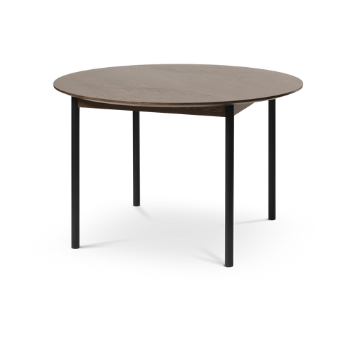 Olivine Vanja houten eettafel donkerbruin - Ø120 cm - vtwonen shop