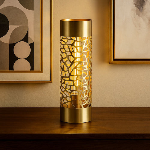 Freelight tafellamp Giraffa - 1 lichts - 13  x 42   cm - goud