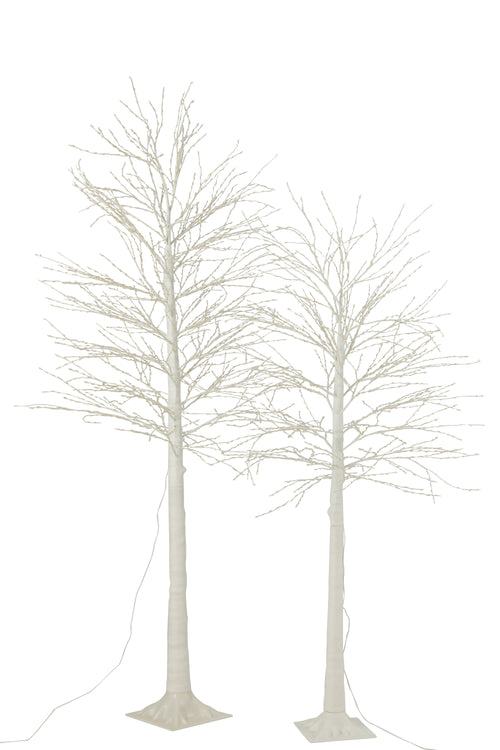 J-Line decoratie Boom 2000 Led - metaal - wit - large - vtwonen shop