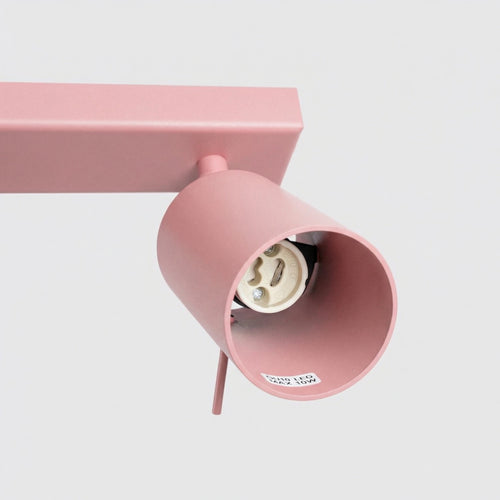 Sollux Lighting Plafondlamp RING 6L roze - 118x6x16cm