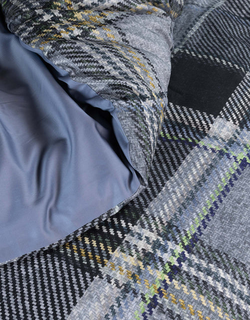 Essenza Meau dekbedovertrek - Lits-Jumeaux - 240x200/220 cm - Global grey
