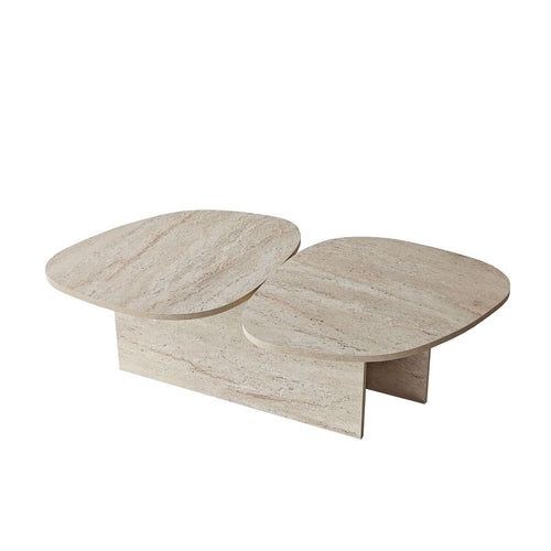 Calicosy - CELESTE Salontafel - Naturel - 125x60x38 cm