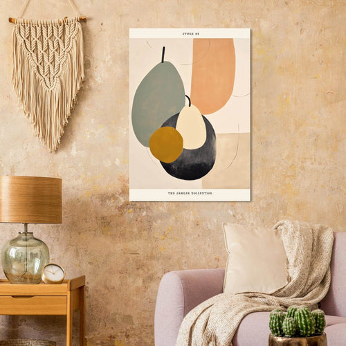 Artfulprints  Abstract - Garden collection   poster A4 21x29.7 cm