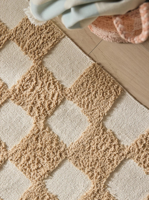 benuta kindervloerkleed Caro - beige - 80x120 cm