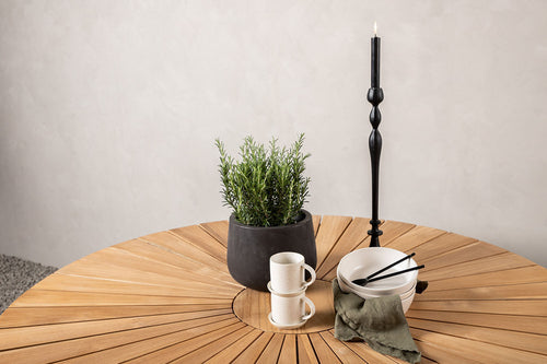 Rebellenclub Ronde Tuintafel Tonga - ø140cm - Wit - vtwonen shop