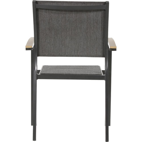 Lesli Living bistrostoel Arezzo - zwart - 57x62x87cm