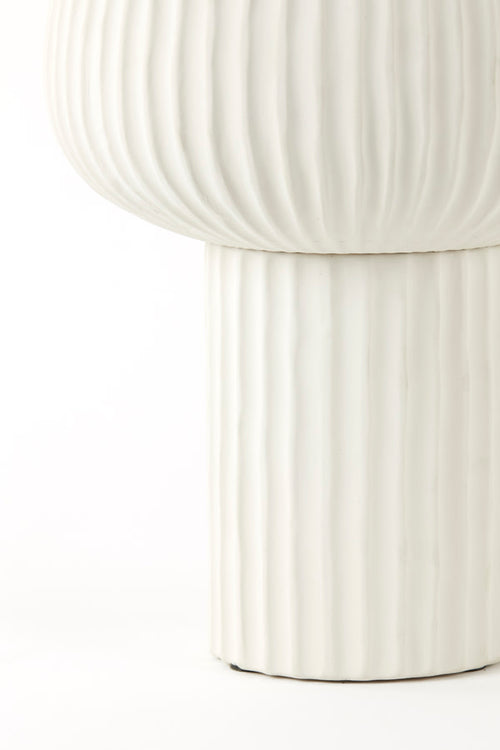 Light & Living pot  - wit - 27.5x27.5x36 cm