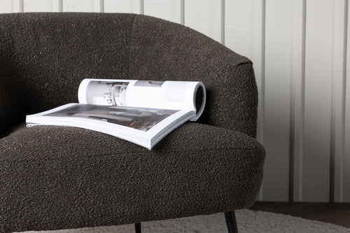 Rebellenclub Fauteuil Tara - Bruin - vtwonen shop