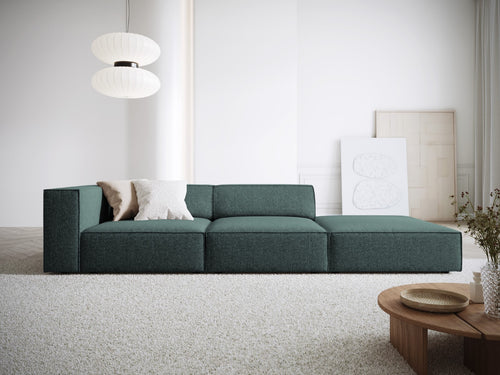 Cosmopolitan Design Rechte bank Arendal 4-zits, chenille, olie - 102x262x70cm