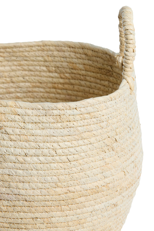 Light & Living mand KILBAHA - Ø33x30cm - bruin - Set van 3 - vtwonen shop