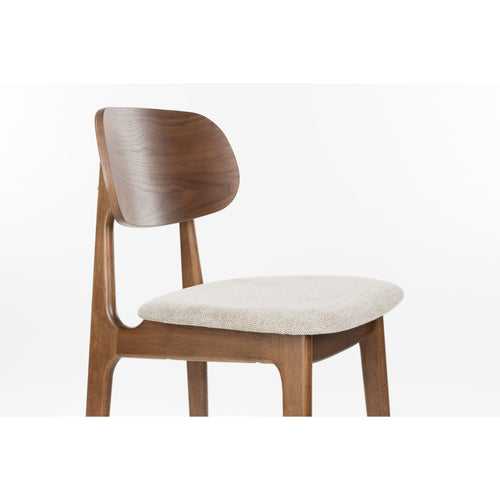 Dutchbone Marais Barkrukken 68,5 cm Walnoot kleur - Set van 2