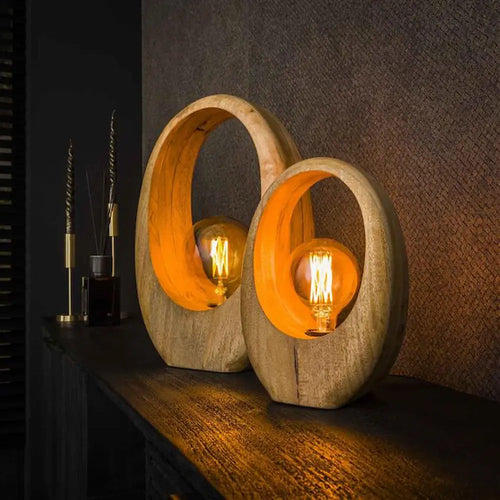 Ylumen tafellamp Arch - 1 lichts - 13  x 43   cm - beige - vtwonen shop