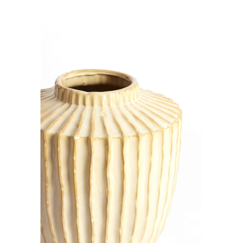 Light & Living vaas Talea - bruin - Ø30cm