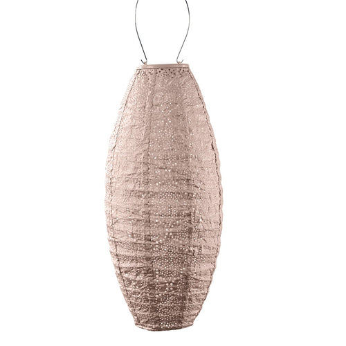 Lumiz solar lampion - roze set - 3 stuks