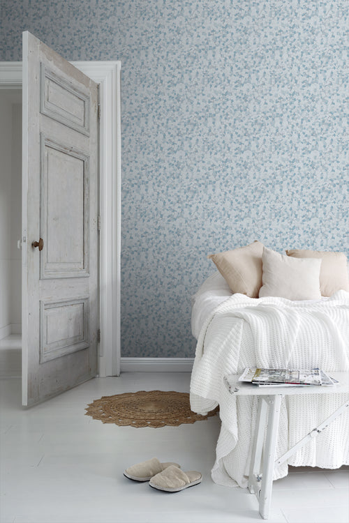 Sanders & Sanders behang mozaiek tegels blauw - 53 cm x 10 m - 640015