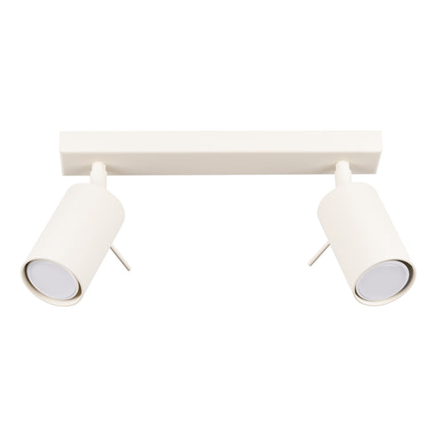Sollux Lighting Plafondlamp RING 2 beige - 30x6x17cm
