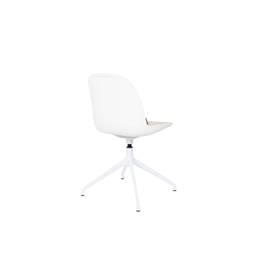 Zuiver Albert Kuip Swivel Eetkamerstoelen  Wit - Set van 2 - vtwonen shop