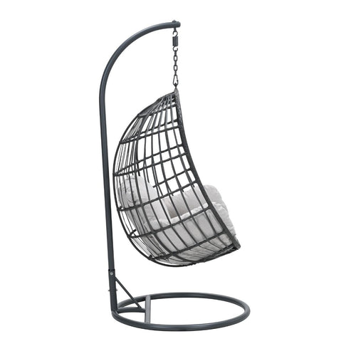 Garden Impressions Hangstoel Esmee swing egg - donker grijs