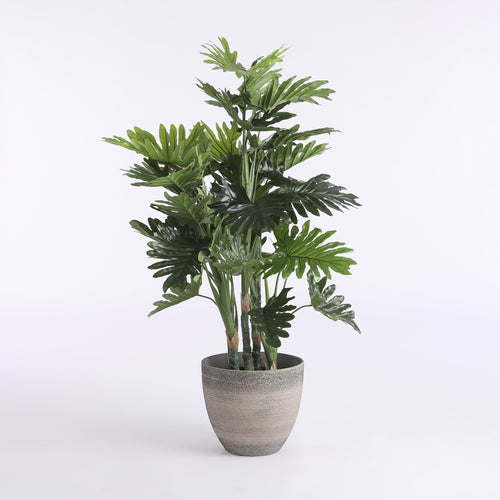 Mica Decorations Philodendron Kunstplant - H120 x Ø80 cm - Groen - vtwonen shop