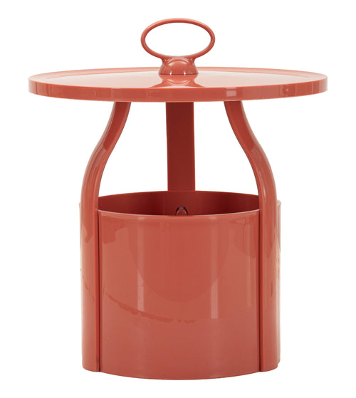 Mauro Ferretti opbergtafel - Ø 44x43 cm - rood