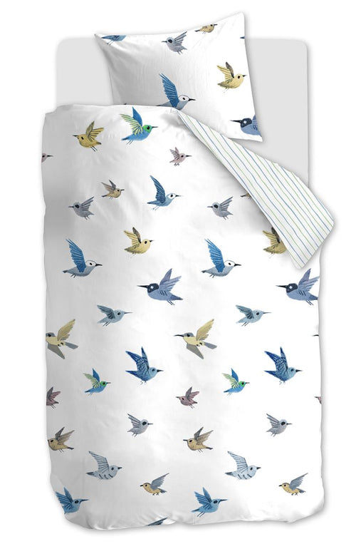 Beddinghouse x Fiep Amsterdam dekbedovertrek Vogels - 140x200/220 cm - multi - vtwonen shop