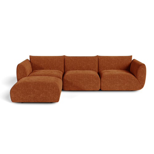 Sia Home - Modulaire hoekbank NOOMA - chenillefluweel  313cm