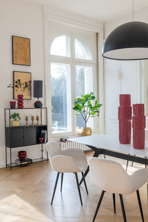 J-Line windlicht - metaal - goud - 3 stuks - vtwonen shop