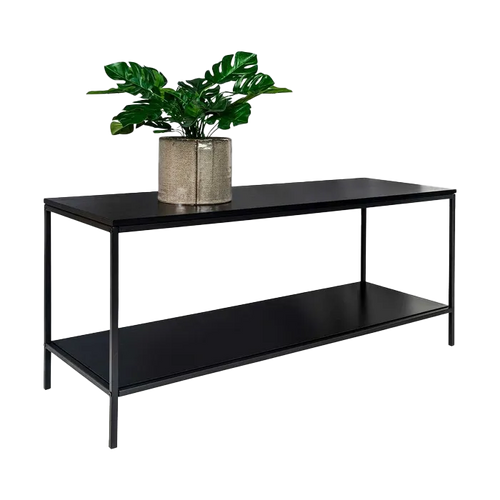 Artichok Karen houten wandkast zwart - 100 x 36 cm - vtwonen shop