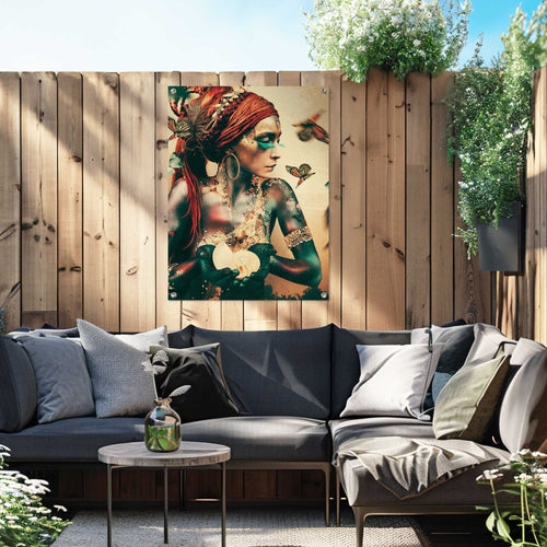 Reinders tuinposter Jaime Ibarra - Bohemian Chic - 80x60cm