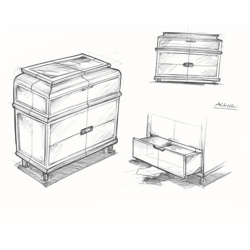 Tikamoon Commode van massief teak - Naturel - vtwonen shop