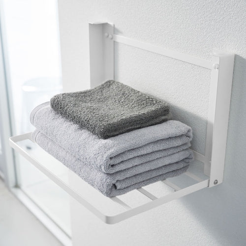 Yamazaki Opvouwbare Wandplank - Tower - Wit