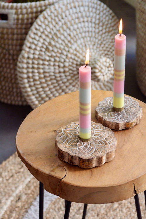 Return to Sender Dinerkaarsen 17 cm Pastel - Set van 6 - vtwonen shop