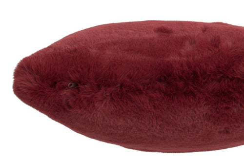 J-Line kussen Cutie - polyester - kerstrood