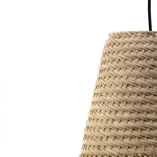 EGLO  hanglamp Aycliffe - e27 - ø 30 cm - zwart/hout - vtwonen shop