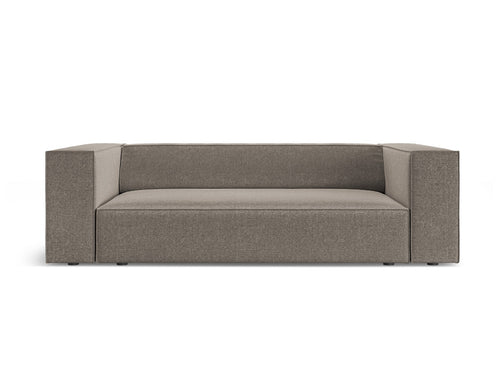 Cosmopolitan Design Bank Arendal 2-zits, chenille grijs - 102x180x70cm