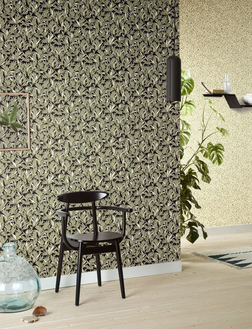 Masureel behang bladeren groen - 53 cm x 10.05 m - 632017 - vtwonen shop