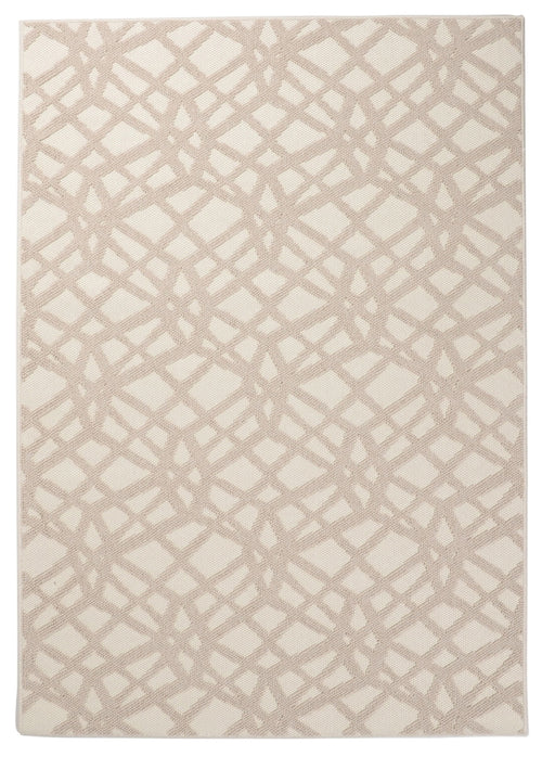DÉJA Living Vloerkleed Sota - Beige Polypropyleen - 200x290cm