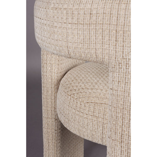 Dutchbone Medina Eetkamerstoel Armleuning Beige