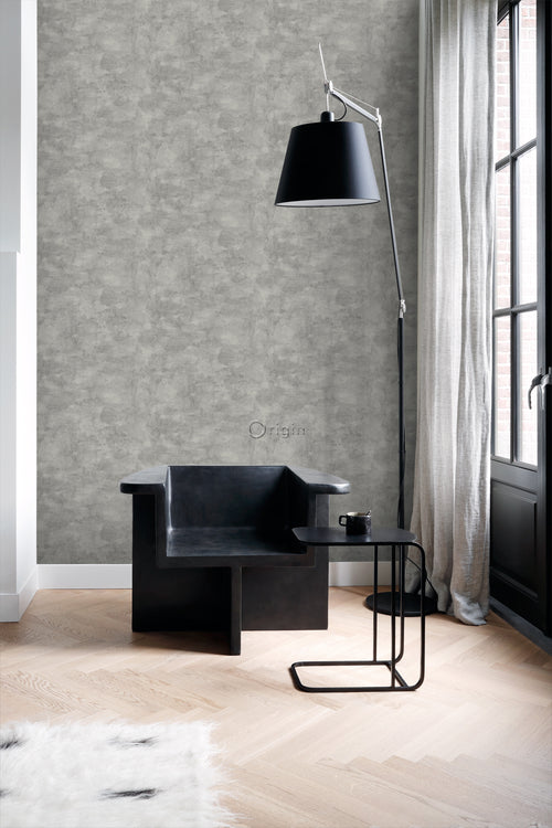 Origin Wallcoverings behang betonlook donkergrijs - 53 cm x 10,05 m - 347605 - vtwonen shop