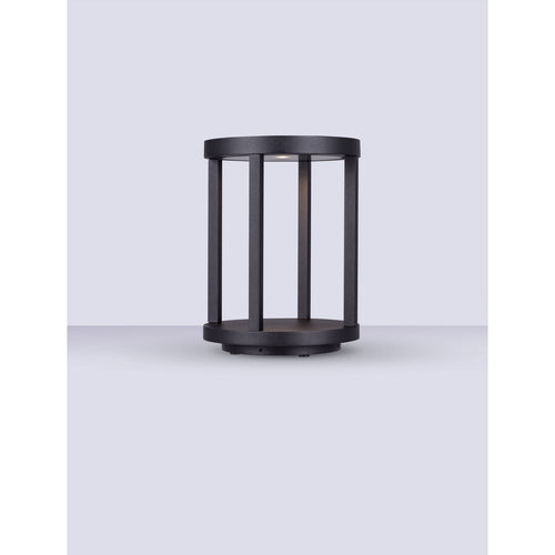 Nova Luce OPTUS Buitenlamp met voetstuk, donker antraciet LED 9W 459lm IP65 3000K