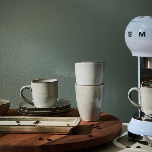 Salt & Pepper - Beker 30cl groen Artisan - Set van 4 - vtwonen shop